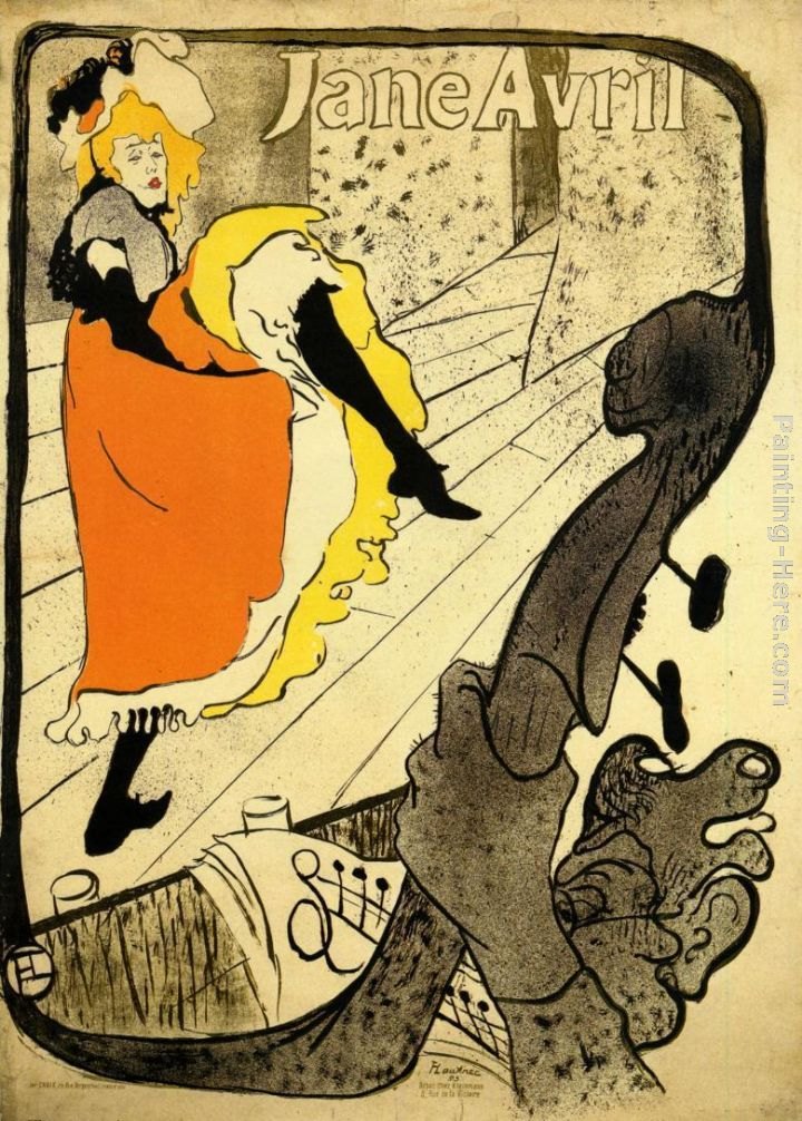 Henri de Toulouse-Lautrec Jane Avril